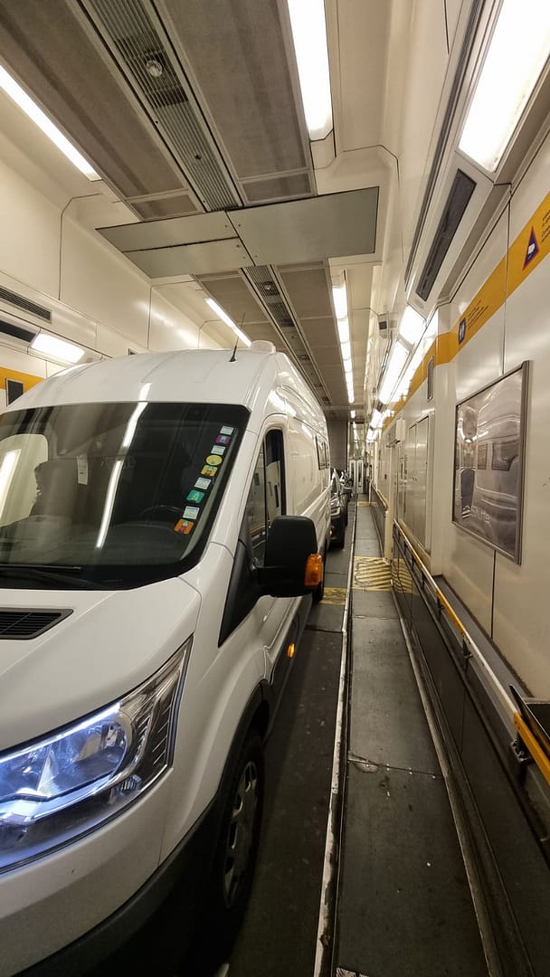 Estevan in de Shuttle