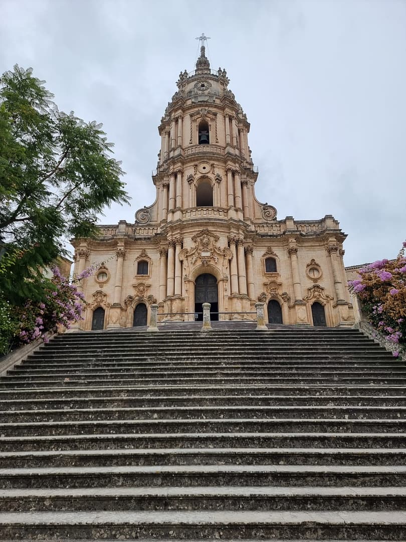 Een barokke kerk in Modica.